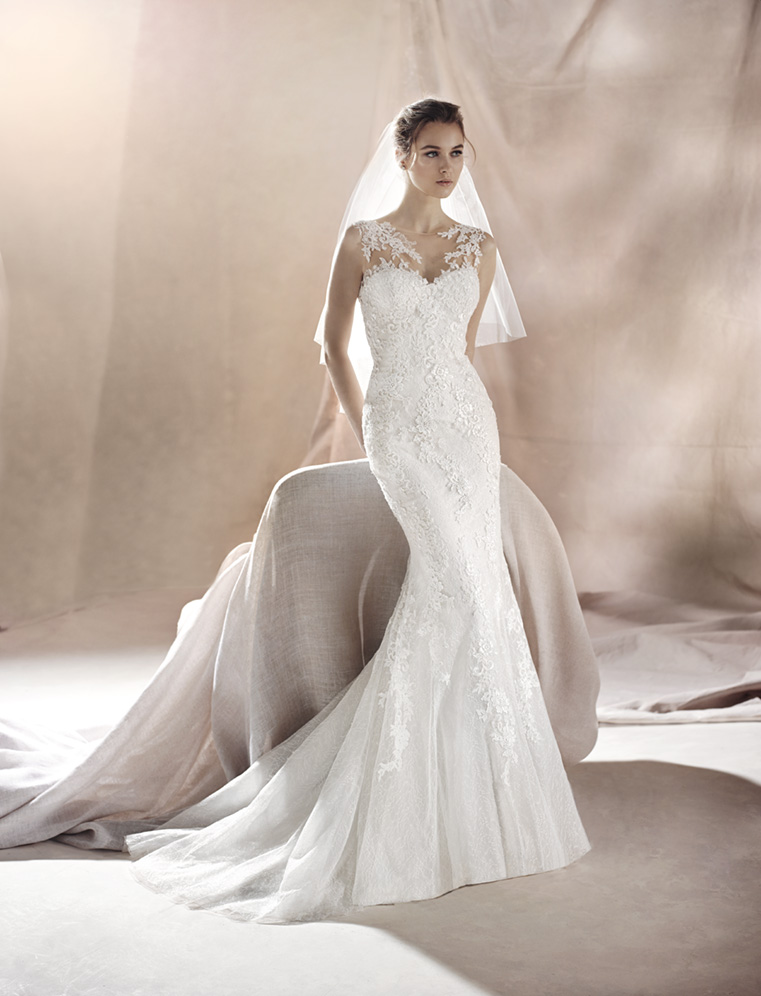 pronovias white collection