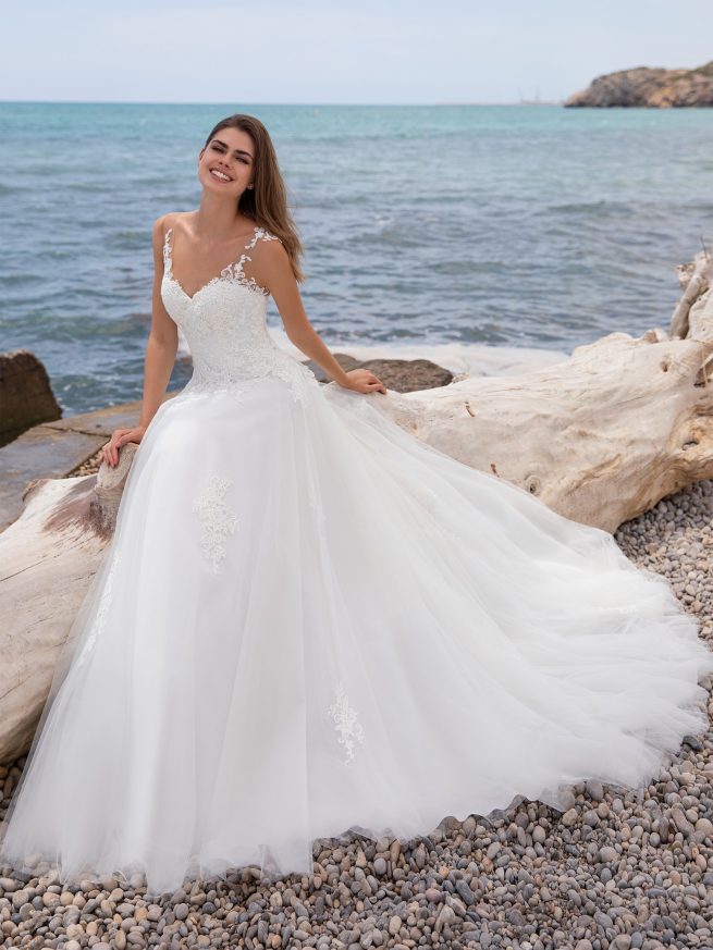 Femme Robe de Mariée White one Collection 2020