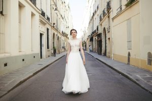 Robe de mariée Coupe en-A