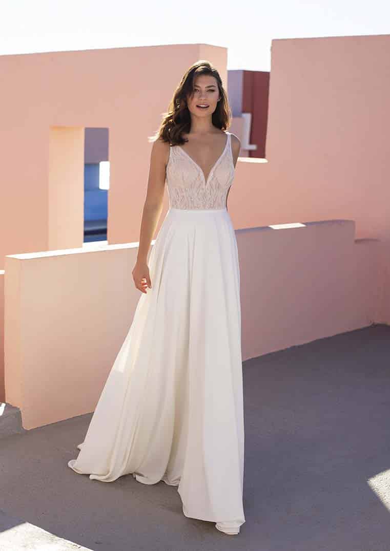 EVERGREEN wedding dress White One Collection 2021 | Boutique Paris