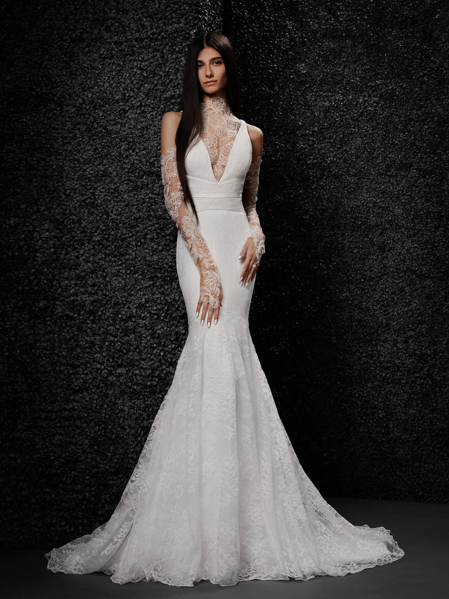 White by Vera Wang Ombre Tulle Wedding Dress | David's Bridal