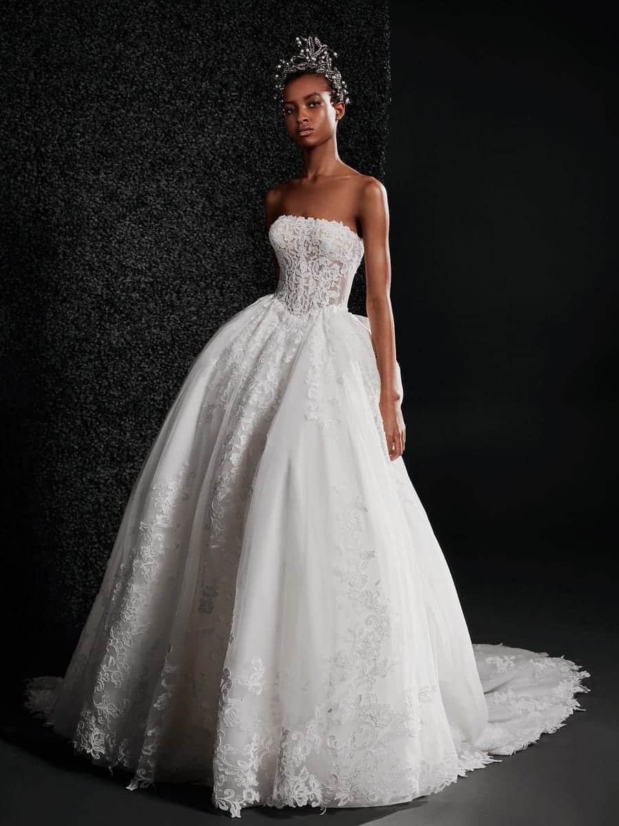 Alright, here is my WHITE BY VERA WANG Style VW 351007 (Ball gown)