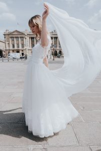 REALITE Cymbeline wedding dress collection2023: Paris Boutique