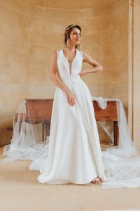 ROCHE Cymbeline wedding dress collection2023: Paris Boutique