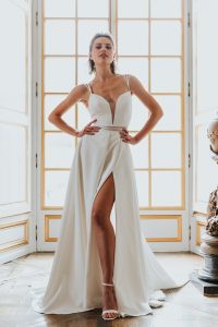 ROMY Cymbeline wedding dress collection2023: Paris Boutique