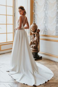 ROMY Cymbeline wedding dress collection2023: Paris Boutique