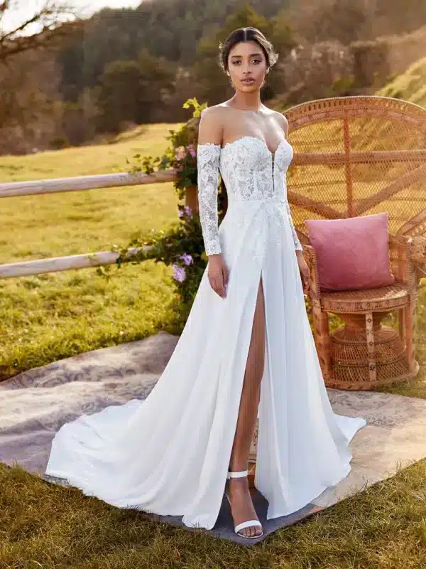 BHALABASA wedding dress White One Collection 2023 | Boutique Paris