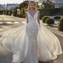 DIANAE wedding dress San Patrick Collection 2023 | Boutique Paris