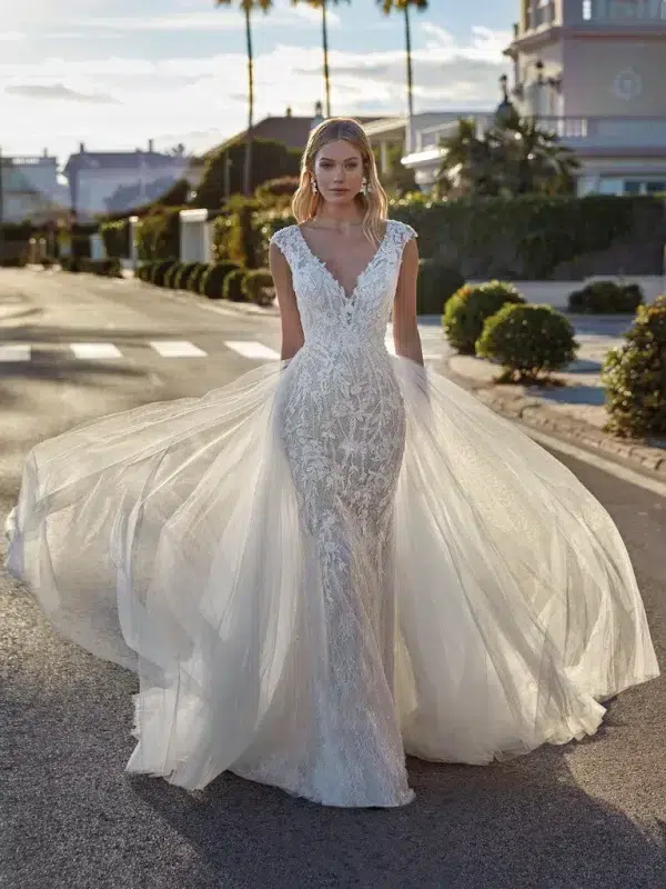 DIANAE wedding dress San Patrick Collection 2023 | Boutique Paris