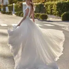 DIANAE wedding dress San Patrick Collection 2023 | Boutique Paris