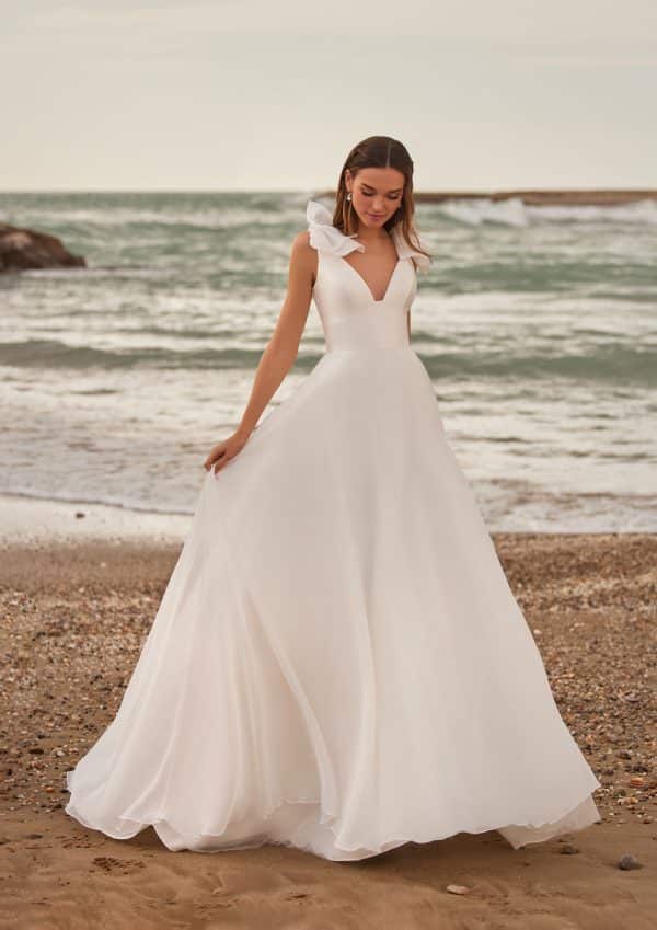 ARIA wedding dress San Patrick Collection 2024| Boutique Paris