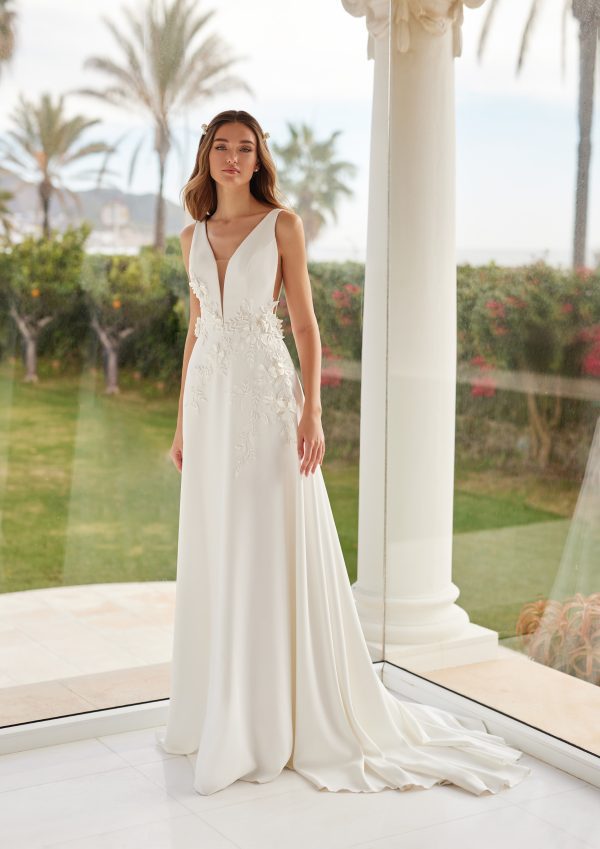 ARUNDEL wedding dress San Patrick Collection 2024| Boutique Paris