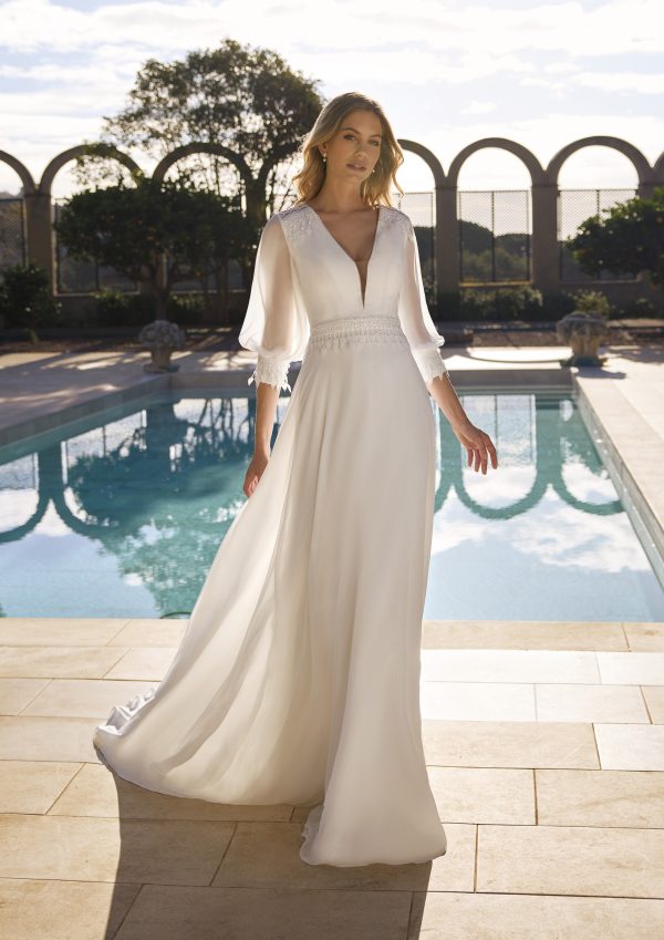 HERB wedding dress White One Collection 2024 | Boutique Paris