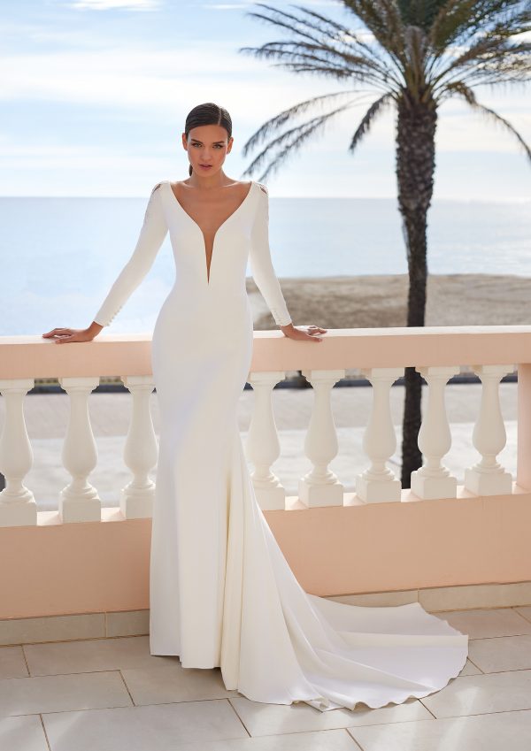 NERISSA wedding dress San Patrick Collection 2024| Boutique Paris