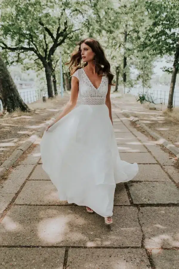 Robe de Mariee NOAMIE Cymbeline Boutique Cymbeline Paris 15