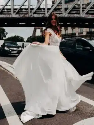 NOAMIE Cymbeline wedding dress : Boutique Cymbeline Paris 15