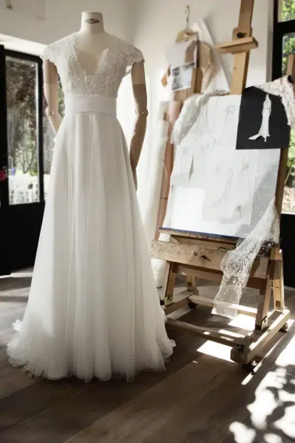 ANGEL Cymbeline wedding dress Collection: Boutique Cymbeline Paris 15