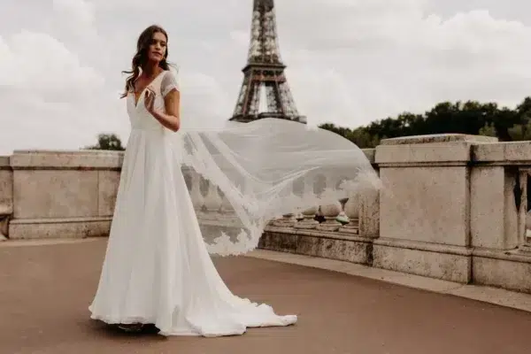 Robe de Mariée MELBA Cymbeline Collection | Paris 15